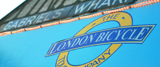 London Bicycle at Gabriel's Wharf, Southbank